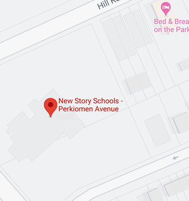 Here's our school location on the map in Perkiomen.