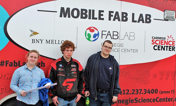 Transition Students Participate in Fab Lab