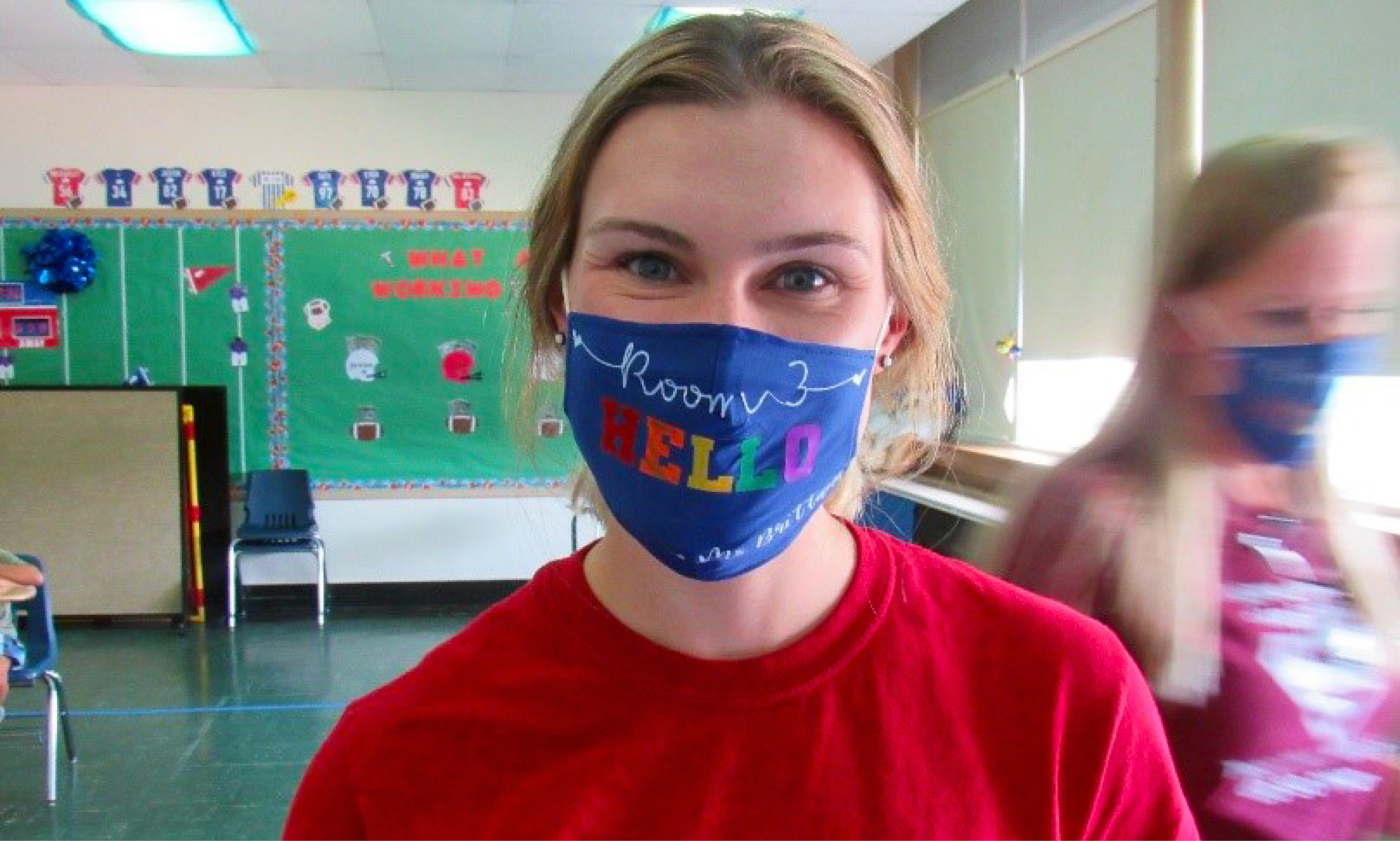 Teacher with Mask