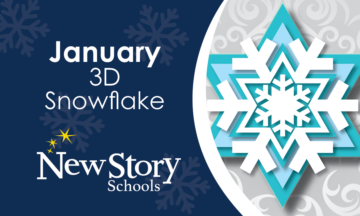 3D Snowflake Art Project for Your Student
