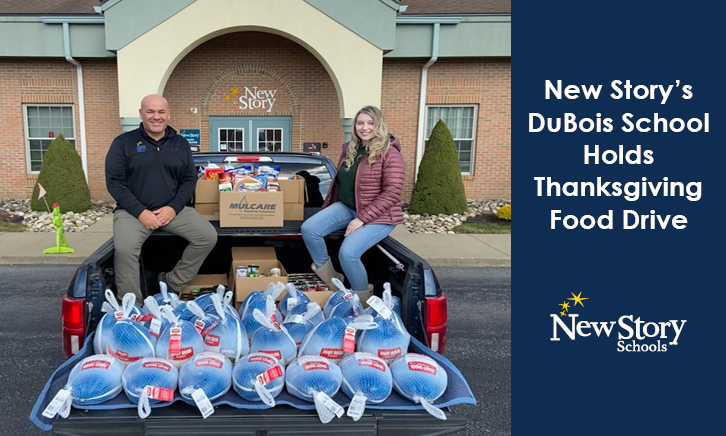 New Story's DuBois School Holds Thanksgiving Food Drive