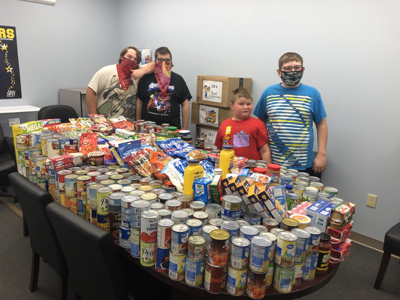 New Story Schools Wraps Up Company Food Drive