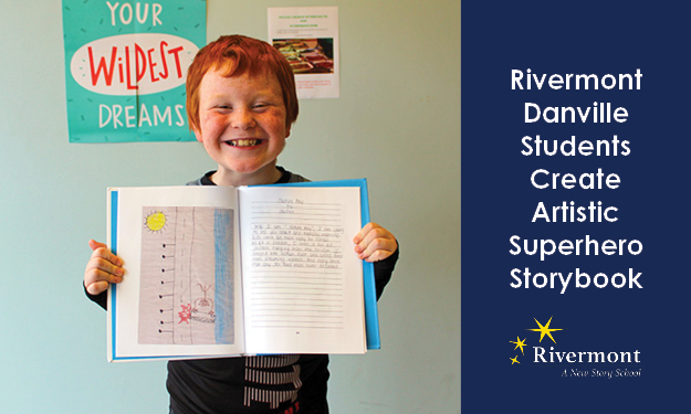 Rivermont Danville Students Create Artistic Superhero Storybook