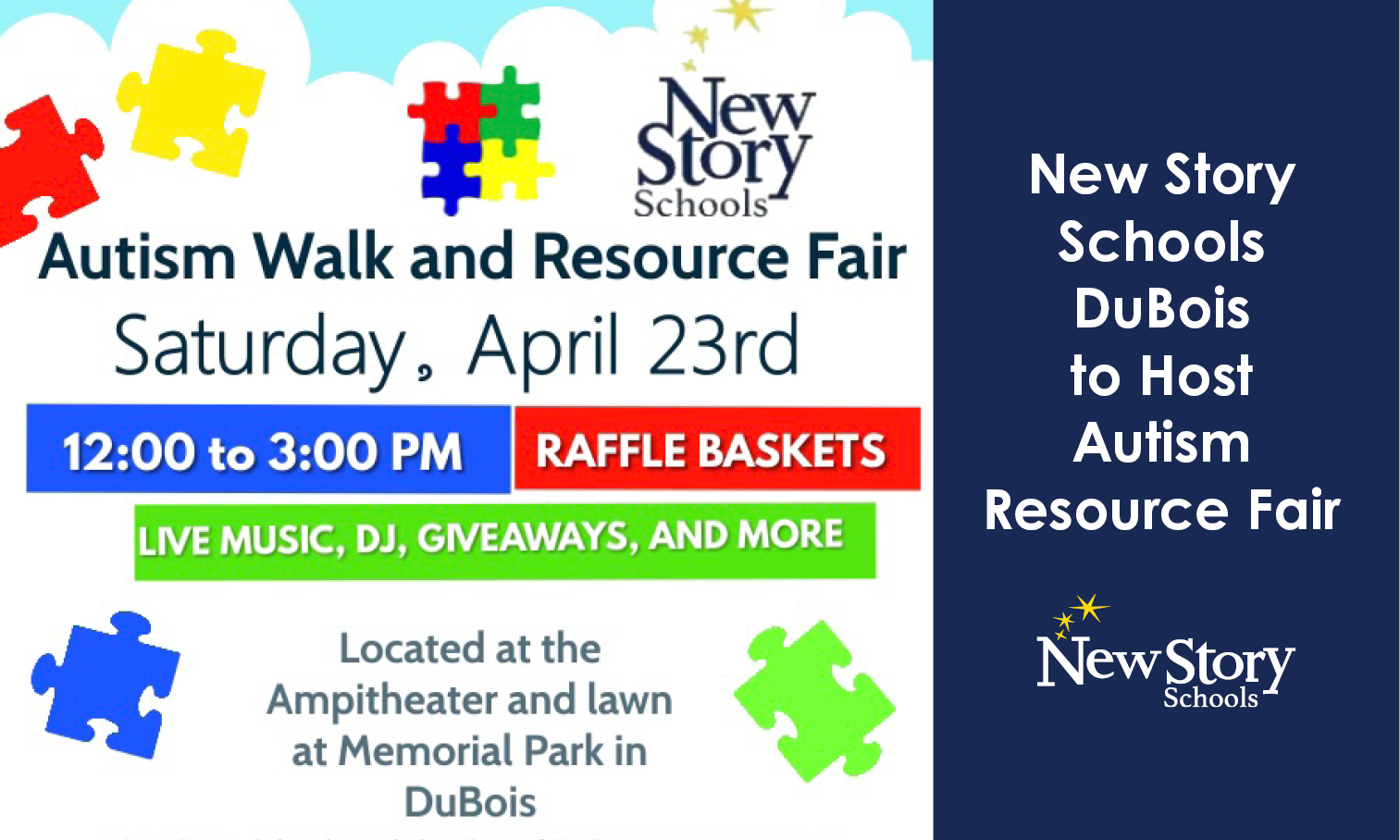 New Story Schools DuBois to Host Autism Resource Fair