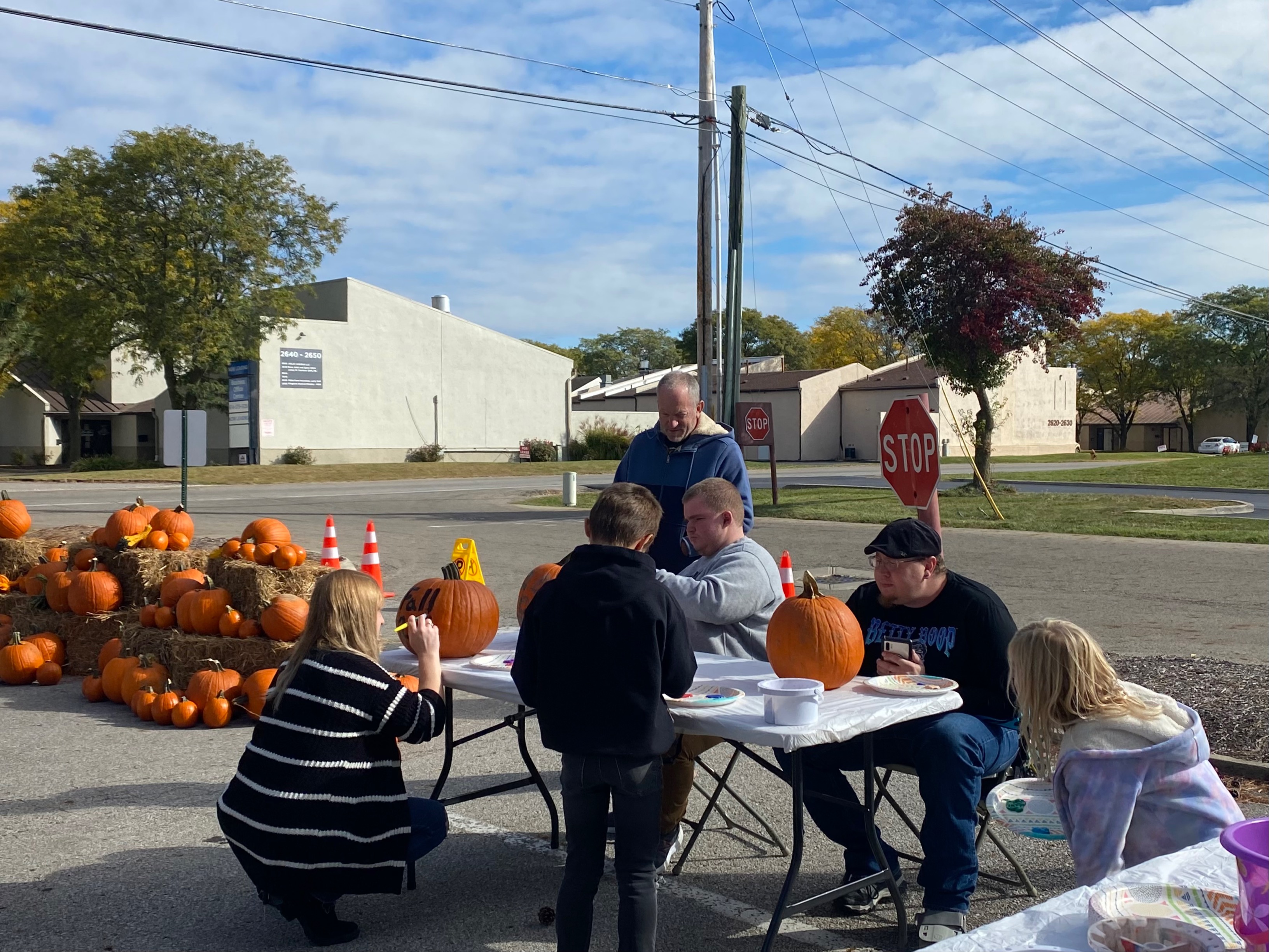 Pumpkin painting 