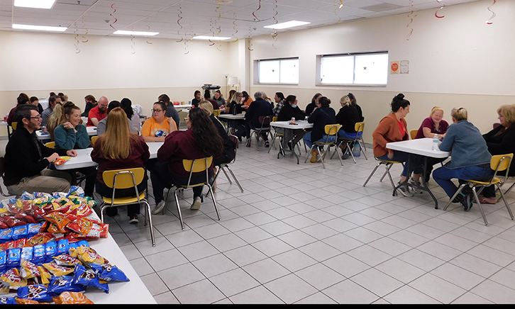 Our Wyoming campus recently held a team-building game day where employees built comradery and had a chance to unwind by playing a variety of board games. 