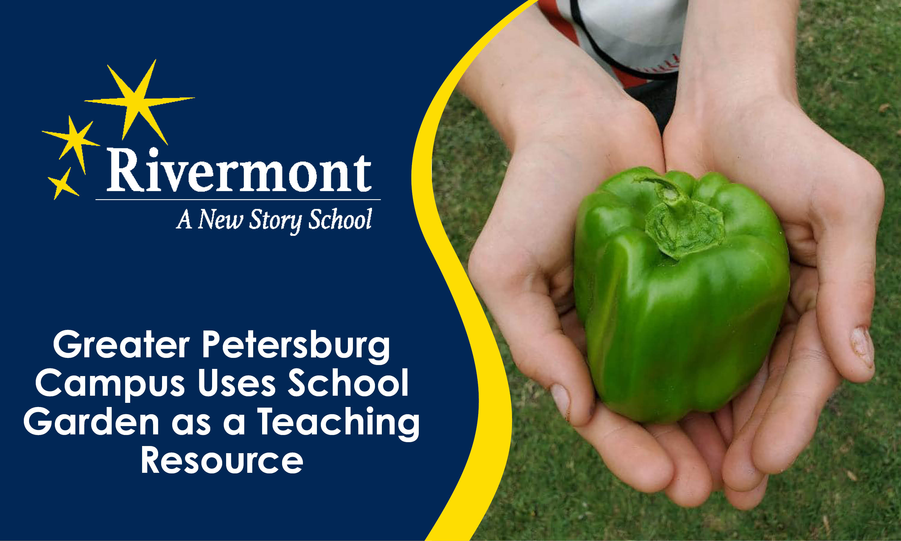 Greater Petersburg Campus Uses School Garden as a Teaching Resource 