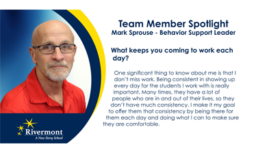 Team Member Spotlight: Mark Sprouse - Behavior Support Leader