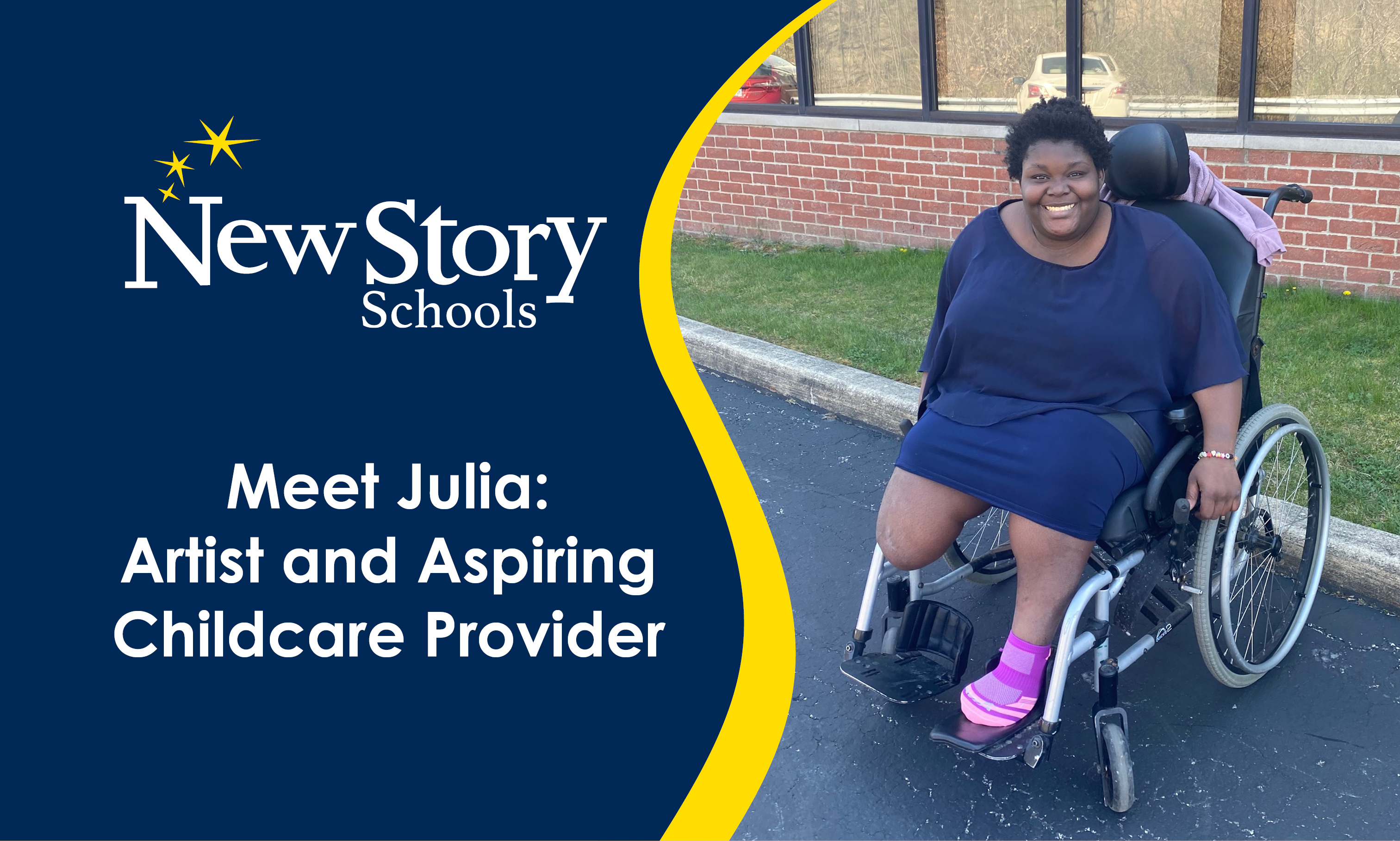 Meet Julia: Artist and Aspiring Childcare Provider