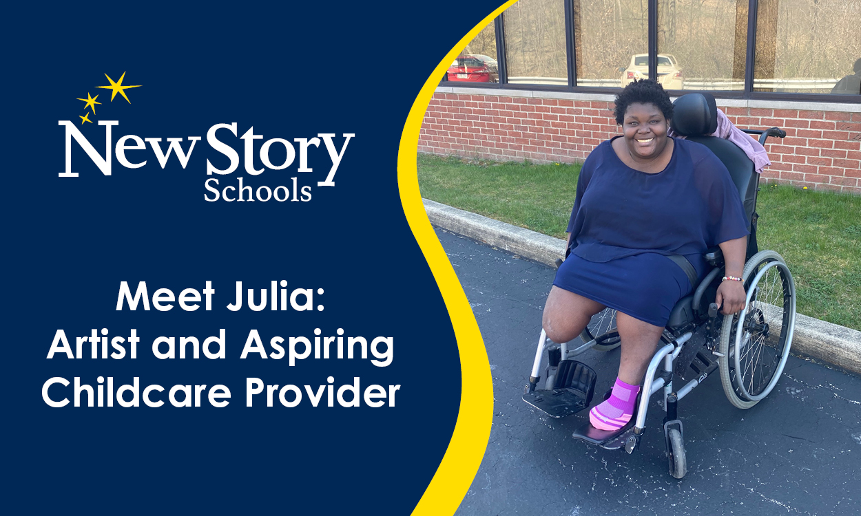 Meet Julia: Artist and Aspiring Childcare Provider