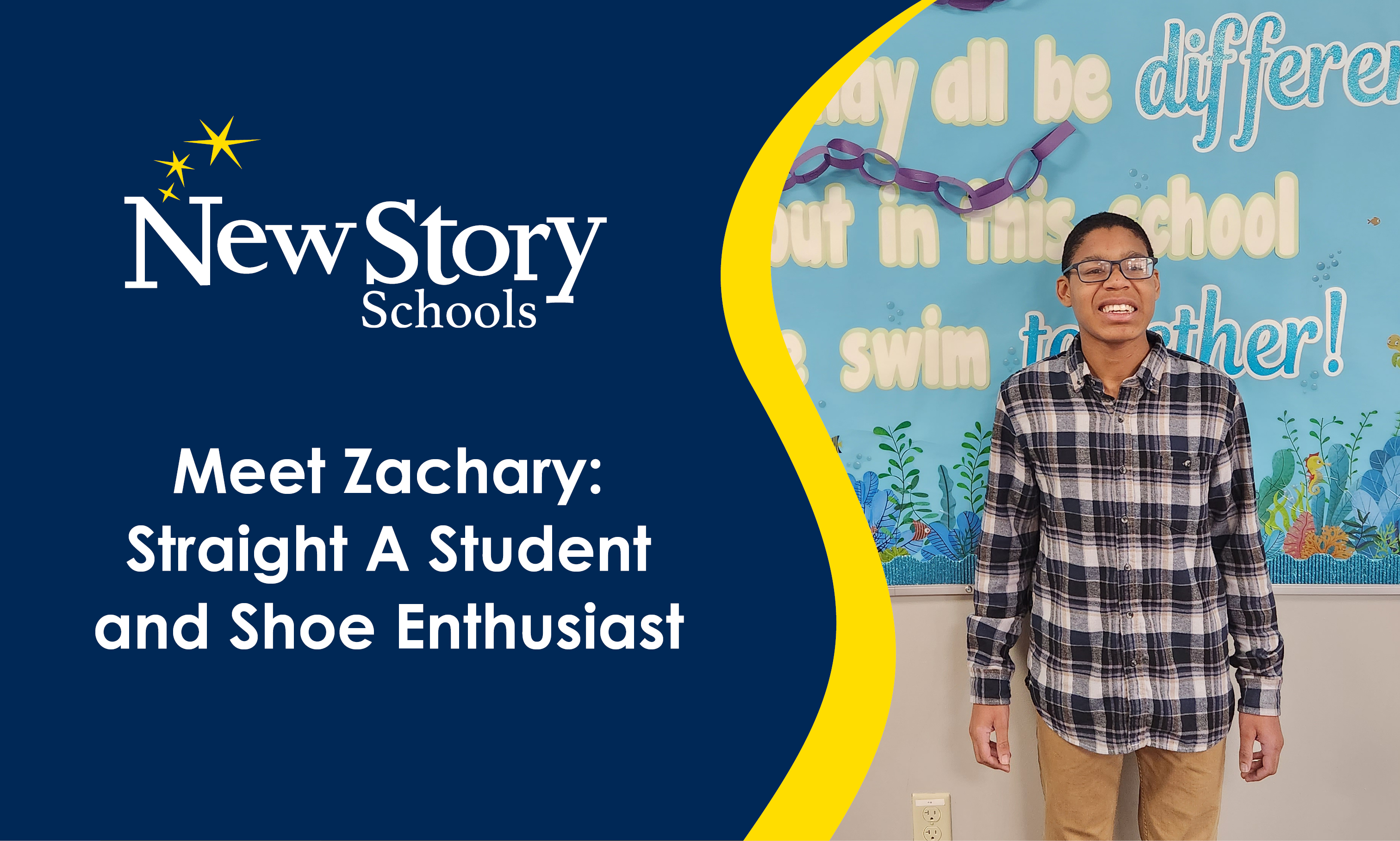 Meet Zachary: Straight A Student and Shoe Enthusiast