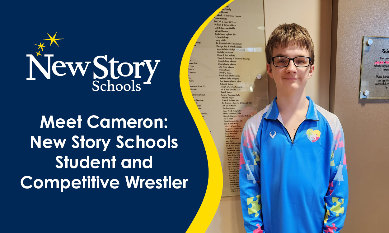 Meet Cameron: New Story Schools Student and Competitive Wrestler