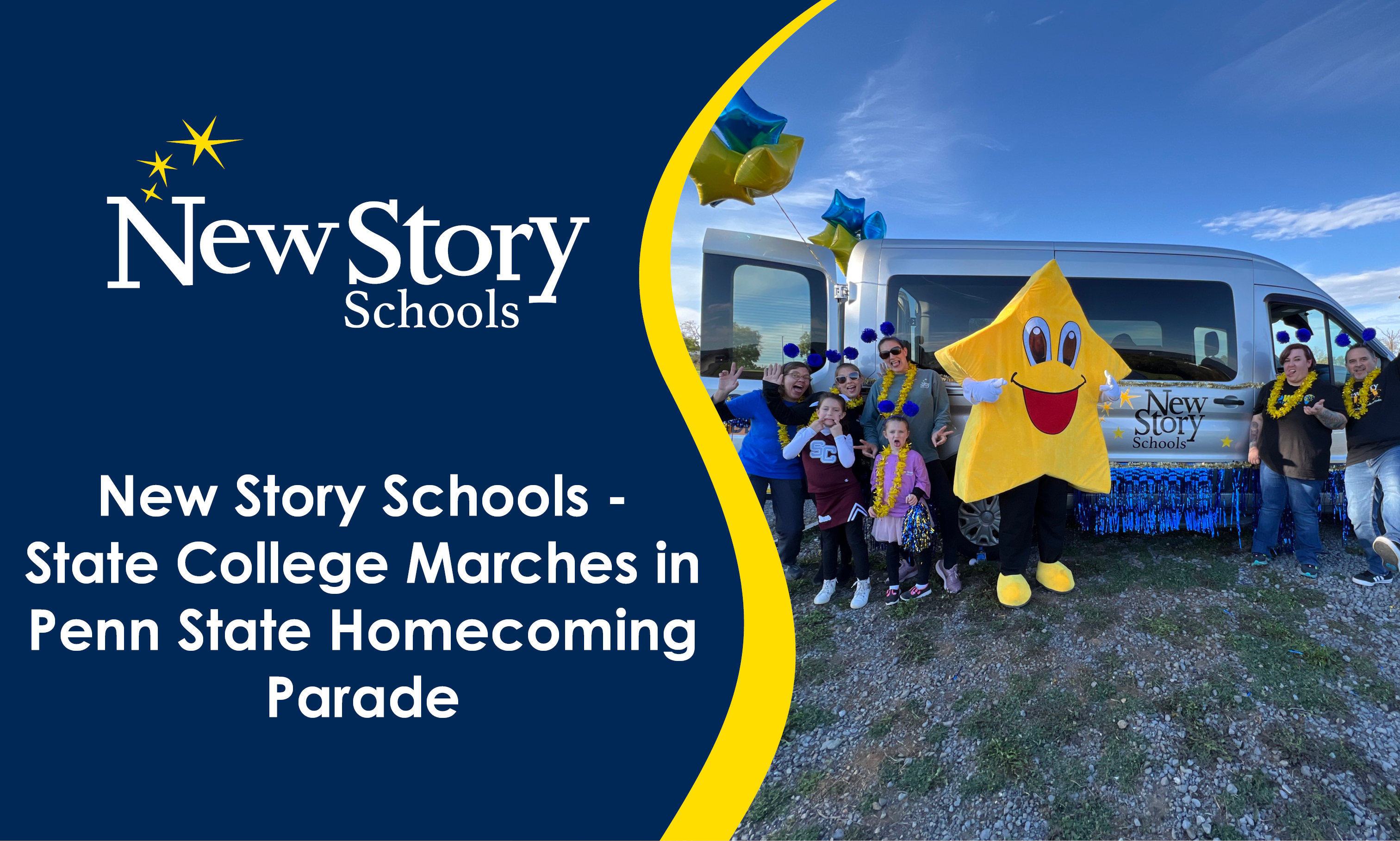 New Story Schools - State College Marches in Penn State Homecoming Parade!