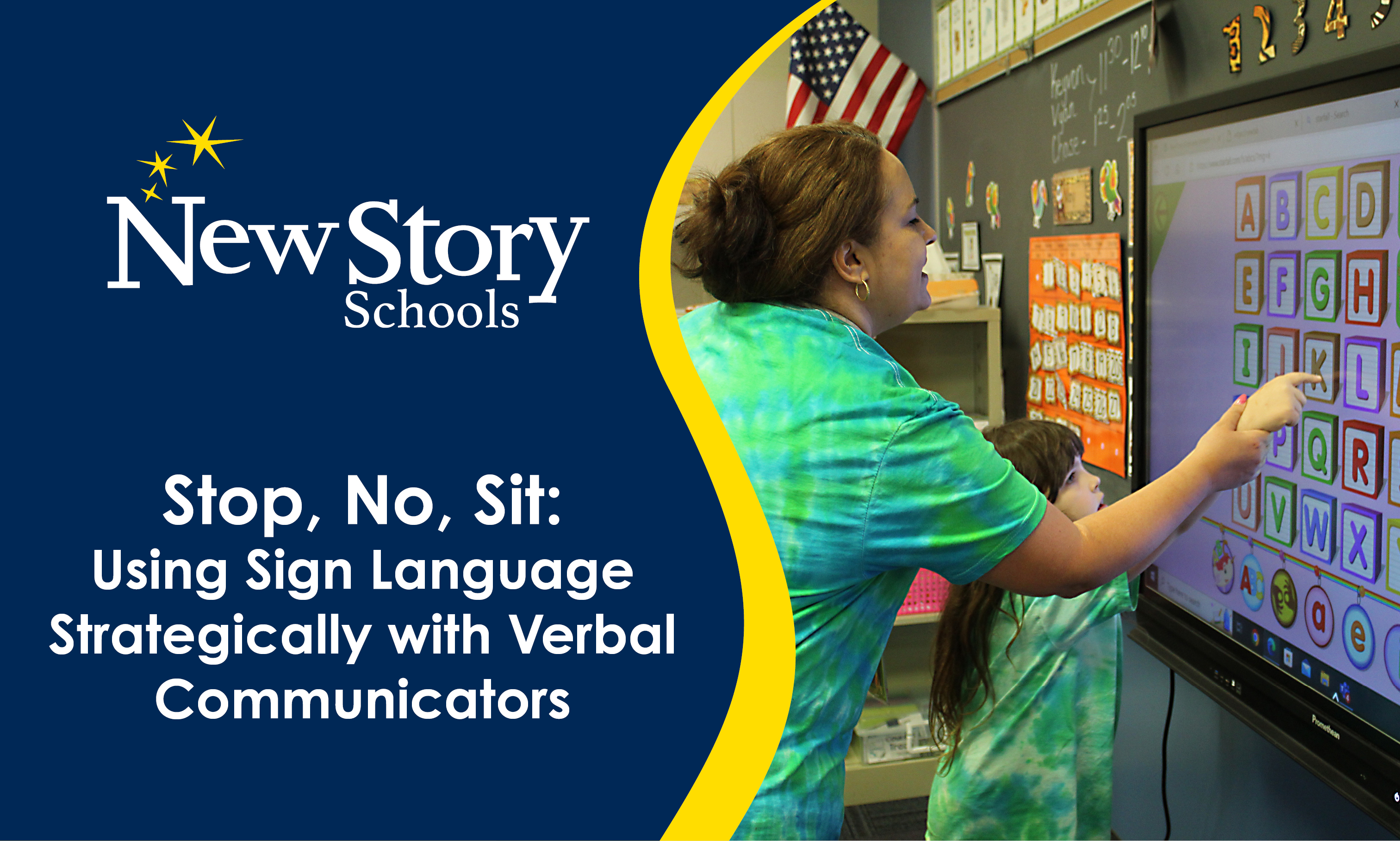 Stop, No, Sit: Using Sign Language Strategically with Verbal Communicators