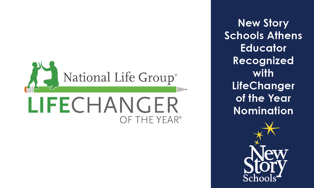 New Story Schools Athens Educator Recognized with LifeChanger of the Year Nomination